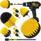 Holikme 9Pack Drill Brush, All Purpose Drill Brush with Extend Attachment for Bathroom, Grout, Floor, and Kitchen