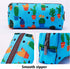 LParkin Canvas Cactus Pencil Case - Makeup Cosmetic Bag and Stationary Pouch