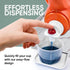 Skywin TidyFriend No-Spill Liquid Laundry Detergent Dispenser Holder, Laundry Soap Dispenser Holder with Drip Tray