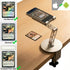 HUASAI Carbon Steel TCG Card Scanner Stand, Heavy-Duty C-Clamp Phone Holder for MTG & Sports Cards, Adjustable Scanning