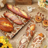 JarThenaAMCS Baking Beeswax Wrap Food Sandwich Wrap Sheet Bread Reusable Oil-Proof Picnic Liner for Home Party Kitchen