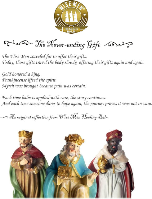 Wise Men Healing Balm with Myrrh & Frankincense - Soothing Massage Relief