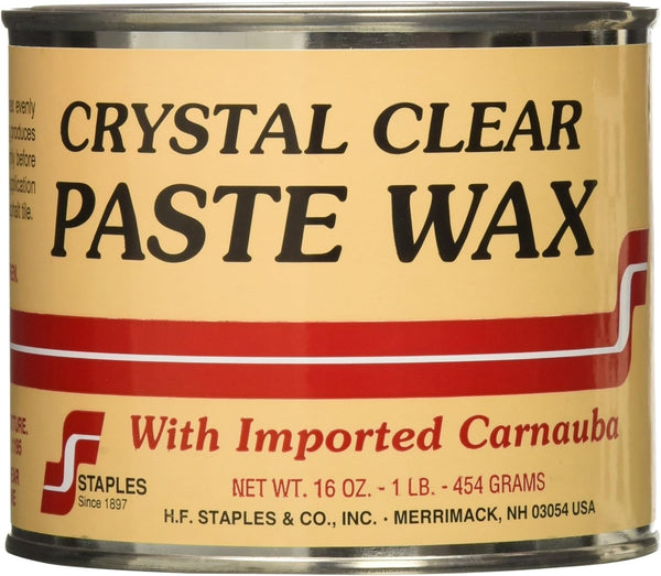 STAPLES Clear Carnauba Paste Wax, 1-Pound, 16 Ounce