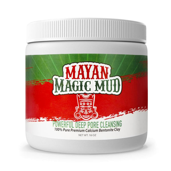Powerful Deep Pore Cleansing Calcium Bentonite Clay - 1 lb - Natural Face Mask Peel for Men and Women