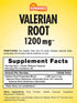Valerian Root 1,200mg | 60 Quick Release Capsules | Herbal Supplement | Non-GMO and Gluten Free Formula | by Sundance