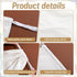 Oqqlin 30 8 10 Inch Pcs Beige Velvet Drawstring Bag, x Large Velvet Cloth Jewelry Gift Pouches Soft Candy Bags