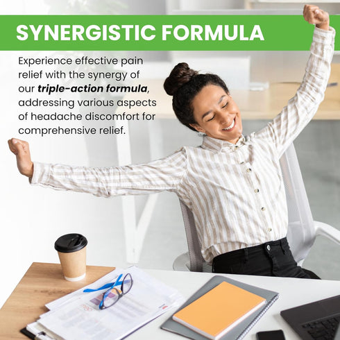 Timely Extra Strength Headache Relief - Acetaminophen with Aspirin & Caffeine (300 Caplets) for Pain & Muscle Aches