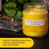Odor Eliminating Candle, Air Freshener for Cooking, Cigarette Smoke, Pet Odors, 105 Hour Burn Time, 12 OZ