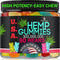 Hemp Gummies Bears, 90 Fruity Flavors Sleep Gummies for Calm, Muscles Discomfort, Relaxation, Natural Hemp Oil Edibles