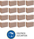 Genuine Joe Multifold Natural Towels - 9.25" x 9.40", Pack of 4000, Packaging may vary