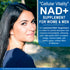 HZZYPLANT Immune 2 NAD+ Supplement, High Absorption NAD Supplements for Women for Cellular Energy Focus Health, NAD