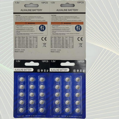 youchen LR44 30 Pack L1154F AG13 357 303 SR44 A76 1.5V Alkaline Battery Button Coin Cell Batteries