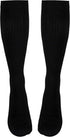 Truform 1934BL-S Compression Socks (20-30 mmHg, Men's Gym Socks, Knee High, Black, Small)