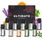 Essential Oils by Ultimate Aroma - 100% Pure Therapeutic Grade Oils Kit, Top Aromatherapy Oils Gift Set, 10ML Each
