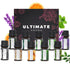 Essential Oils by Ultimate Aroma - 100% Pure Therapeutic Grade Oils Kit, Top Aromatherapy Oils Gift Set, 10ML Each
