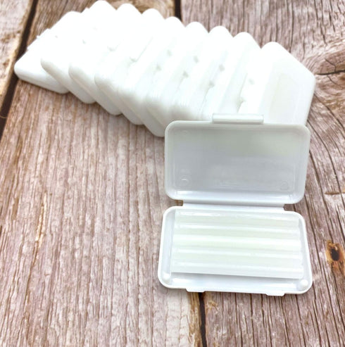 10 Pack Dental Wax for Braces Wearers - Original Scent, White Color Orthodontics Wax