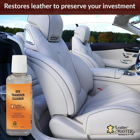 Leather Master Leather Dye Transfer Cleaner, 236 milliliters