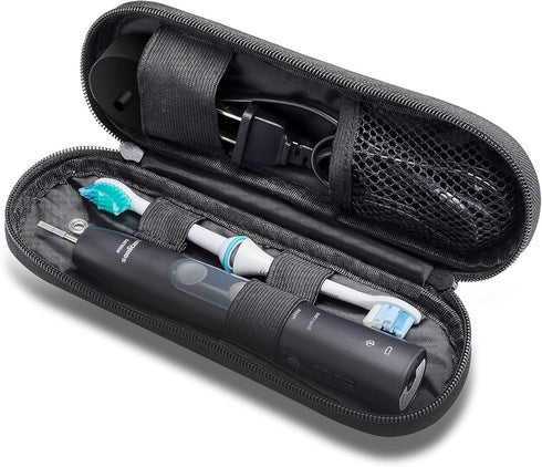 Toothbrush Travel Case for Philips Sonicare DailyClean 1100, ProtectiveClean 4100/5100/6100/6500 (CASE ONLY)