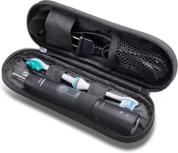 Toothbrush Travel Case for Philips Sonicare DailyClean 1100, ProtectiveClean 4100/5100/6100/6500 (CASE ONLY)