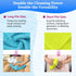 FIXSMITH Microfiber Cleaning Cloth - Pack of 12, 12 x 16 in, Highly Absorbent, Lint-Free Cleaning Rags for Home