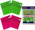 Korean Asian Exfoliating Bath Washcloth Mitt for Dead Skin Removal, Exfoliating Body Scrubber, Green2 Red2