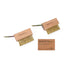 Moss Removal Deck Crevice Cleaning Tool, 2 Paver Brushes for Weeding, Wire Brush with Weed Hook, Patio Weed Remover