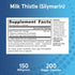 Jarrow Formulas Milk Thistle 150 mg, 30:1 Standardized Silymarin Extract, Dietary Supplement for Liver Function, 200