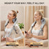 Shiatsu Neck and Shoulder Massager with Heat, Cordless Rechargeable, Hand-Free/Handheld, Deep Tissue Pain Relief