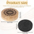 Xelsluthe Set Passive Essential Oil Diffuser Stone, Small Lava Rock Diffuser Aromatherapy Stone for Desk Office Home