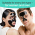 SUNATORIA Blackhead Remover Mask - Activated Charcoal Peel Off Face Mask for Deep Pore Cleaning and Blackhead Removal