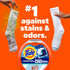 Tide Ultra OXI Power PODS, 18 Count, Laundry Detergent Pacs with Odor Eliminators for Dirt