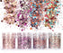 Unime Body Glitter, 16 Colors Chunky Glitter for Body, Face, Hair, Make Up, Nail Art