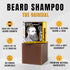 Professor Fuzzworthy's Beard Shampoo, All Natural Oils from Tasmania, 120gm