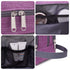 Water Resistant Toiletry Bag for Men/Women, Hanging Dopp Kit, Small Shaving Bag for Traveling (purple)