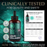 Liquid Collagen Peptides - 10,000mcg Collagen & 5,000mcg Biotin Drops for Youthful Skin, Hair Growth, Lemon Flavor