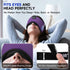 TOPOINT Sleep Mask Headphones, Bluetooth Wireless 5.2 Cotton Eye Mask for Sleeping, Travel Music Headsets