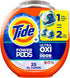 Tide Ultra OXI Power PODS Laundry Detergent Pacs, 25 Count, For Visible and Invisible Dirt