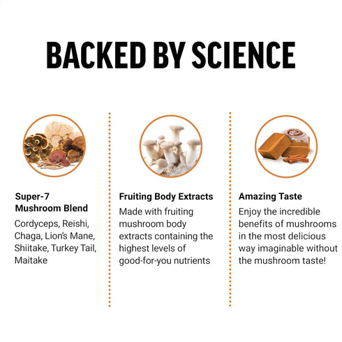 Force Factor Modern Mushrooms Soft Chews with Lions Mane, Turkey Tail, & Cordyceps for Energy, Focus, 60 Chews