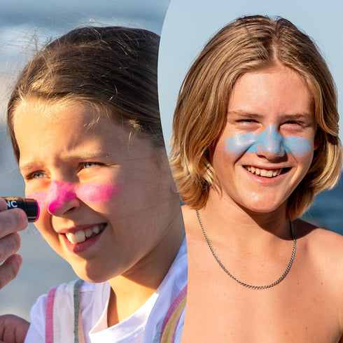 Sun Zapper Zinc Oxide Sunscreen Stick – SPF 50+ Waterproof – 3-Pack for Face & Body