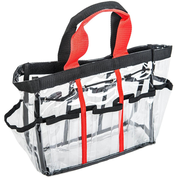 SHANY Clear Travel Makeup Bag, Cosmetics Organizer, Ready Set