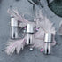 6PCS Empty Nail Polish Bottles with Brush, Refillable DIY Glass Bottles with Funnel & Mixing Balls (15ML)