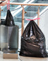 San Zooni 13 (120 Count) Commercial Gallon Drawstring Trash Bags Heavy Duty Black Garbage Bags, Leak & Tear Resistant
