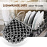 Herda 4 Pieces Cast Iron Scrubber Tool Kit, Chain Mail Scrubber, Steel Skillet Brush, Plastic Pan Scraper Set