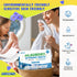 FIXSMITH Laundry Detergent Sheets, 100 Loads (50 Sheets), Fresh Linen Scent, Eco Friendly, Plastic-Free