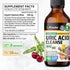 BIO KRAUTER Uric Acid Support Tincture, Natural Kidney Supplement with Tart Cherry, Milk Thistle, Turmeric, Vegan Drops