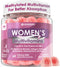 Womens Multivitamin Gummy, Methylated Multivitamin for Women, Biotin, Methylfolate, Iron, Collagen, Vitamins