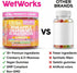 Gummies 60 Count Wet Works Women's Vaginal Probiotic Pineapple Cranberry Folic Acid D-Mannose Vitamin C Chicory Myo