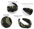 Knotted Headband for Women, Green Camo Chic Top Knot Designer Fashion Headband