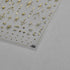Moon Star Nail Art Stickers, 3D Gold Bronzing Self-Adhesive Nail Decals for Luxury Nail Design and DIY Nail Art Supplies