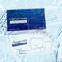 Triple Bristle Teeth Whitening Strips, 14 Sensitive Teeth Friendly Strips, Mint and Coconut, Enamel Safe, 2 Pack